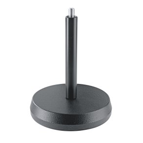 K&M bordstativ m/ 13cm opstanderr�r, sort