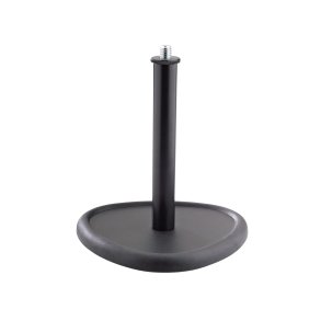 K&M bordstativ m/ 15cm opstanderr�r, Sort