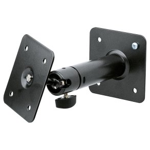 K&M h�gtalarv�ggf�ste, svart, max 10 kg m/ monteringplatta