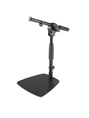 K&M bord/gulvstativ m/28-40cm opstanderr�r og svingarm