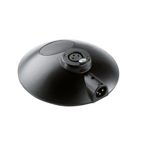 K&M Fod til svanehals mikrofon 3 pin XLR uden afbryder