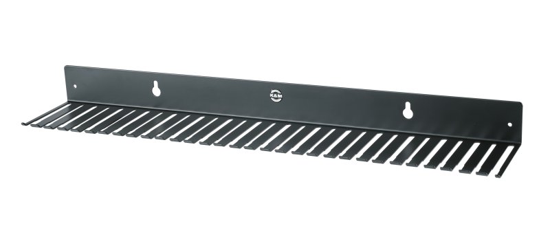 K&M Rack panel, Aluminium 3 Enhed, Sort