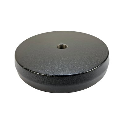 K&M rundsokkel til bord- og gulvstativ 233, Sort �=180 mm