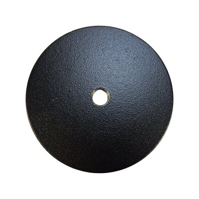 K&M rundsokkel til bord- og gulvstativ 233, Sort �=180 mm