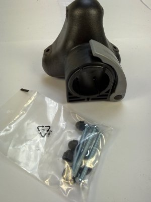 K&M komplet l�seclamp med beslag til ben til K&M 21450 stativ