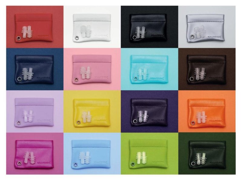 Killnoise Sound plugs Medium / Large, Pink etui