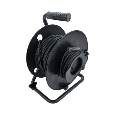 Kabeltrommel med DMX mikrofonkabel, digital