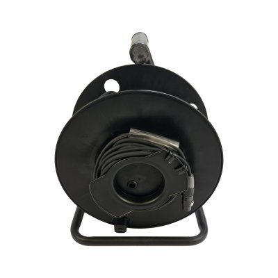 Kabeltrommel med DMX mikrofonkabel, digital