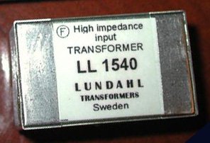 Lundahl 1540 linie indgangstrafo