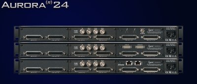 Lynx Aurora(n) 24 TB3 AD-DA Converter 24 /192 kHz, 24 line in/out