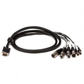 Lynx E44 digital sync kabel D-Sub15 > 4 XLR F+M og 2 BNC