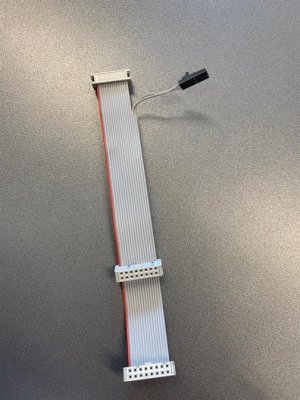 Lstream dual-card header cable