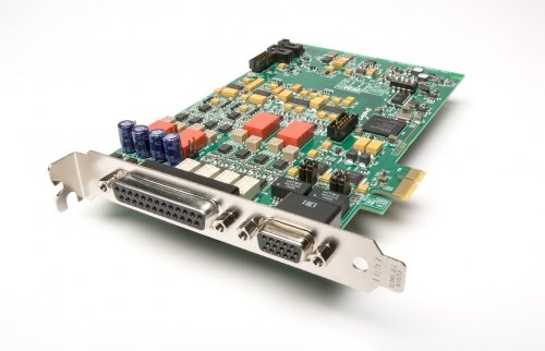Lynx E44 PCIe 4 in/out Analog & 4 in/out AES/EBU Interface