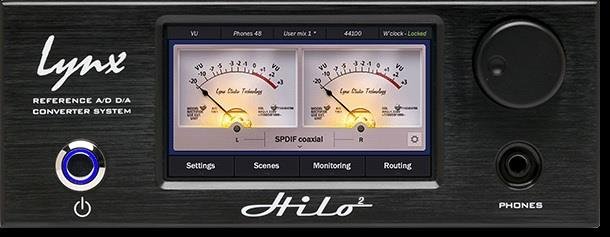 Lynx Hilo 2 Dante Reference A/D D/A Converter system, Sort