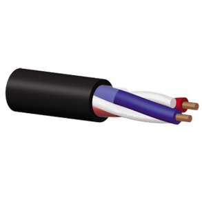 ProCab h�jttalerkabel BC rund 2 x 2,5 mm� HVID 1m afklip