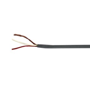 Mogami skrmkabel miniature, 2 ledere =1,8 mm, koksgr