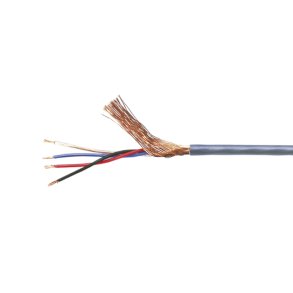 Mogami sk�rmkabel, mini, 4-ledare, 3,2mm, m�rkgr�