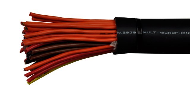 Mogami multikabel 48 par analog, =26,0mm afklip meter ml