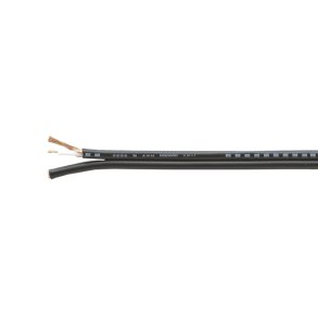 Mogami S-VHS kabel 2 x 75 Ohm, 2 x 3mm, sort