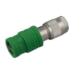 Mogami BNC stik 75 Ohm, One Touch, gr�n