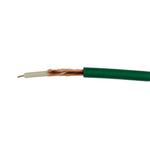 Mogami neglex coax kabel 75 Ohm gr�n (RG59)