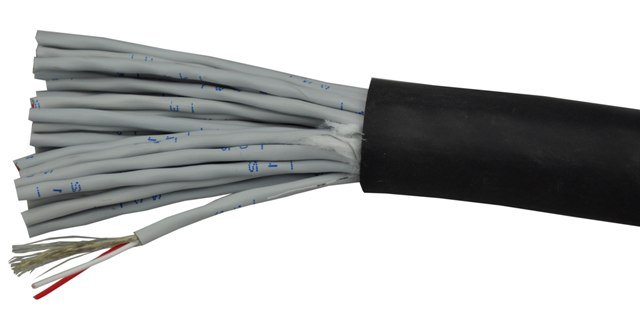 SC Multi mikrofonkabel 32 pars AES/EBU, 26,5mm, sort - afklip meter