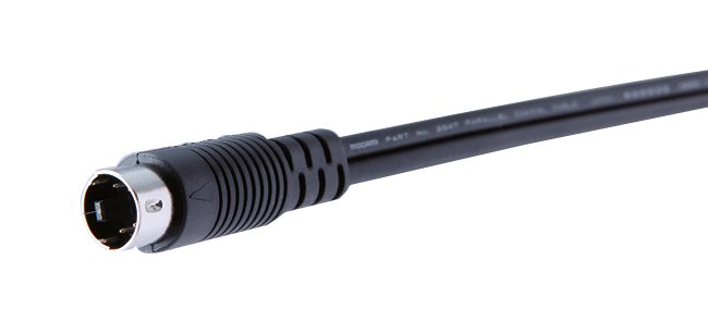 Mogami SVHS kabel 3,6m m/4-pol mini DIN stik,  = 2 x 3mm