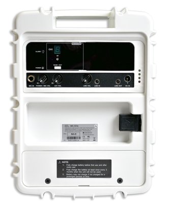 Mipro h�jttaler MA303S med h�ndholdt mikrofon