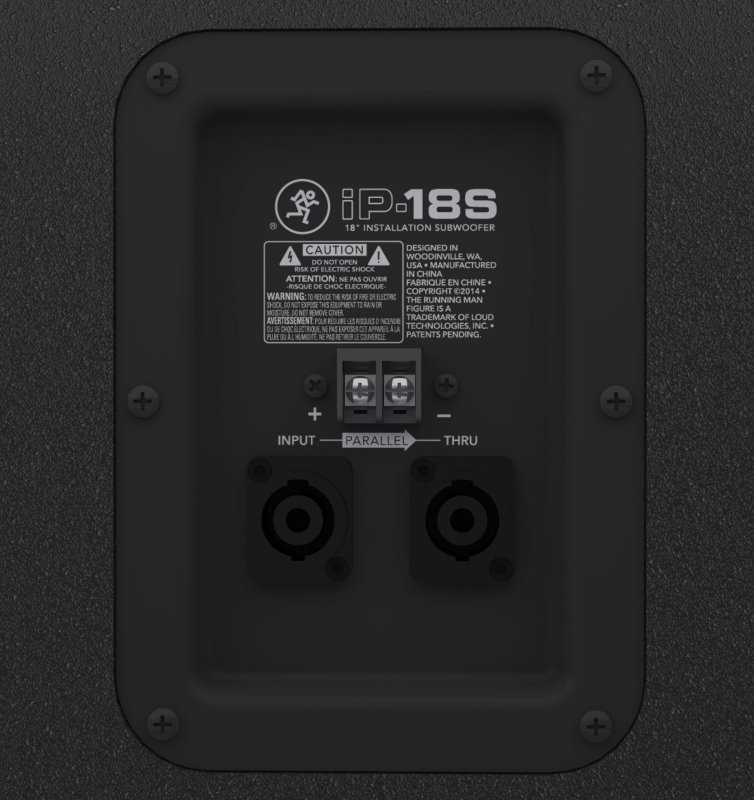 Mackie Subwoofer IP18-S passiv 18