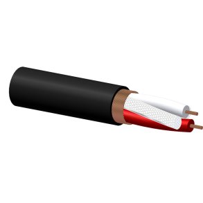 ProCab mikrofonkabel 2 X 0,23mm� sort �=6 mm 