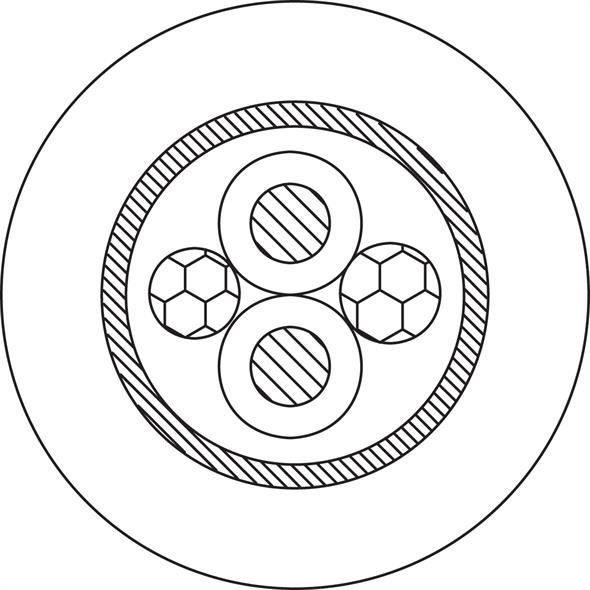 ProCab mikrofonkabel 2 X 0,23mm sort =6 mm 