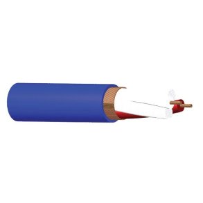 ProCab mikrofonkabel 2 X 0,23 mm� bl� �=6 mm 100 meter