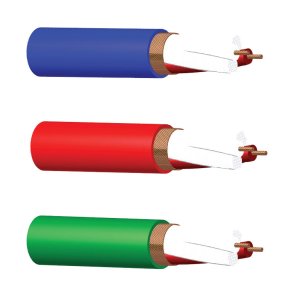 ProCab mikrofonkabel 2 X 0,23 mm� r�d �=6 mm 100 meter