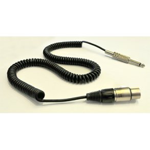 Mipro spiral mikrofonkabel til MM107 Jack > Hun XLR