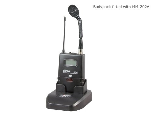 Mipro svanehals mikrofon 130 mm til lommesender TA4F