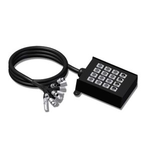 ProCab stageboks 12 inputs / 4 outputs, Sladd 30 mtr