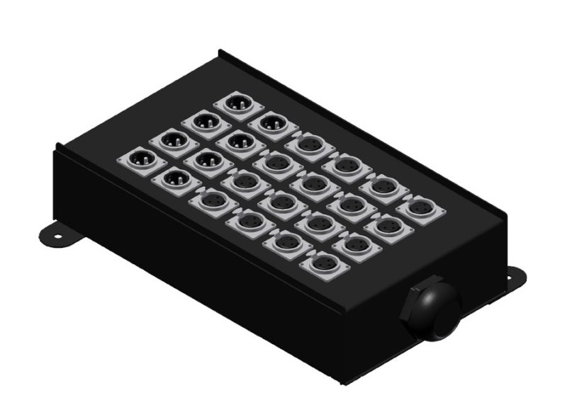 ProCab stageboks 16 inputs / 8 outputs