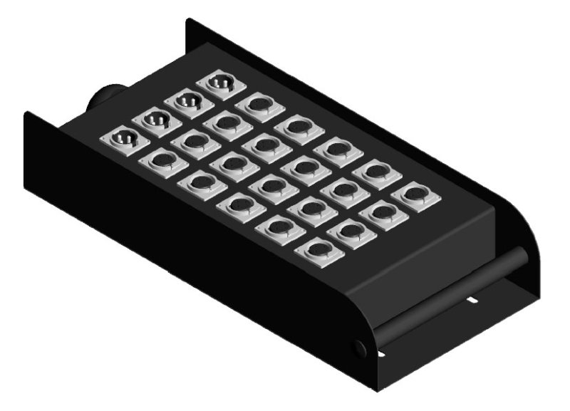ProCab stageboks 20 inputs / 4 outputs