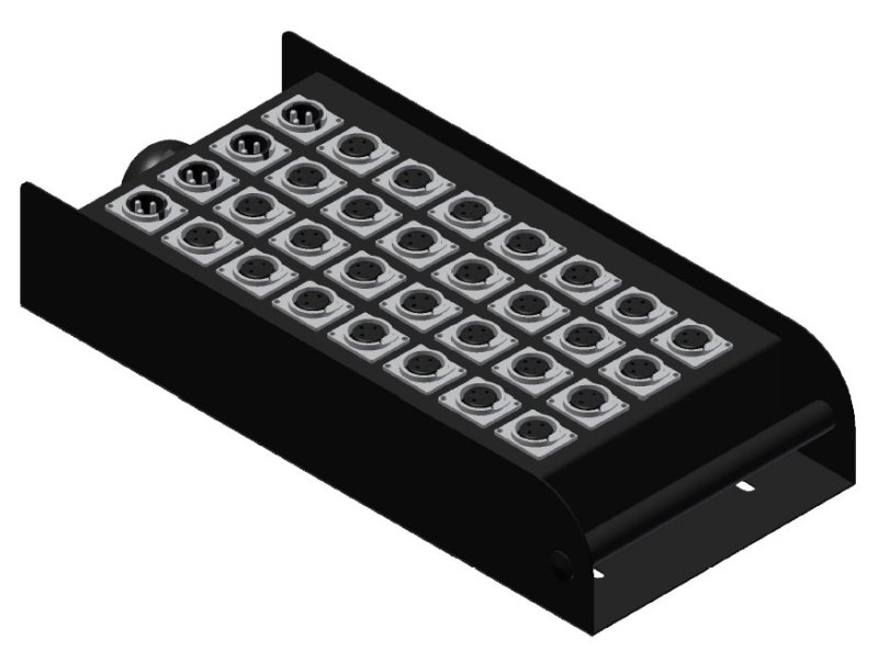 ProCab stageboks 28 inputs / 4 outputs
