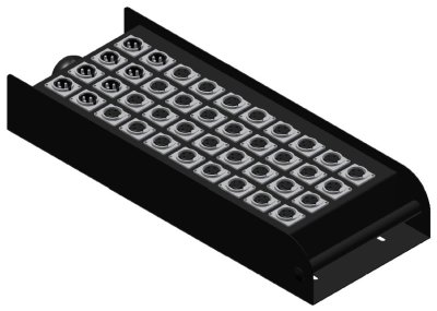 ProCab stageboks 32 inputs / 8 outputs med 22 meter kabel