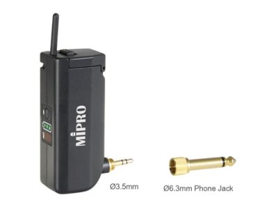 Mipro tr�dl�s guitar plug sender 2.4 GHz