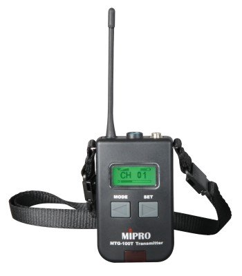 Mipro b�rbar digital sender til tourguide