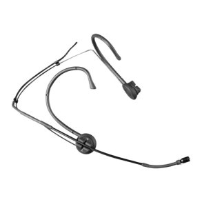 Mipro headset mikrofon MU55 med 5 mm kugle kapsel, Sort