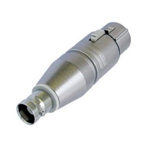Adapter XLR-kvinna till BNC