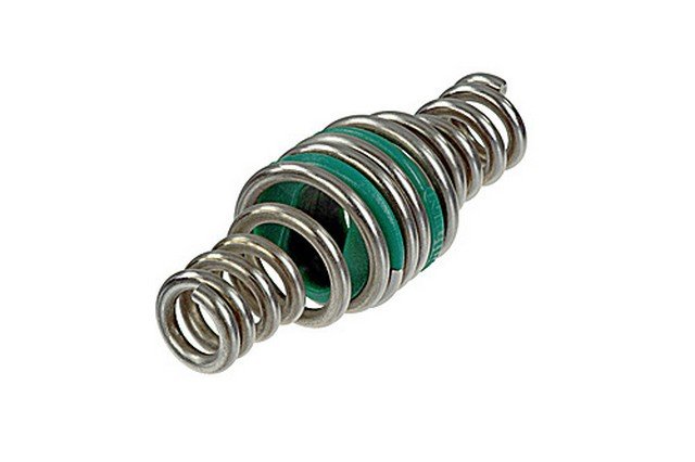 Spiral samleled til 2 jackstik