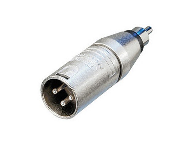 Adapter XLR-han til phono han