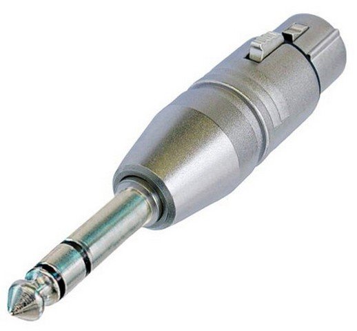 Adapter XLR-hun til stereo jack han