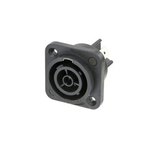 Neutrik PowerCon TRUE1, 3-polet chassis fatning, 16A, TOP