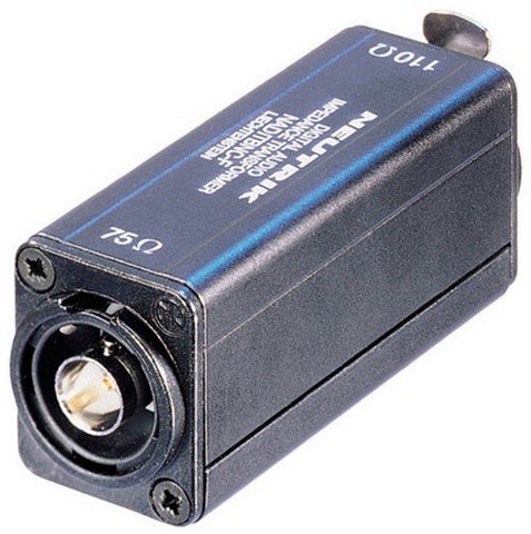Adaptor XLR-hun til BNC (110 til 75 Ohm)