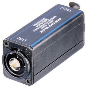 Adaptor XLR-hun til BNC (110 til 75 Ohm)